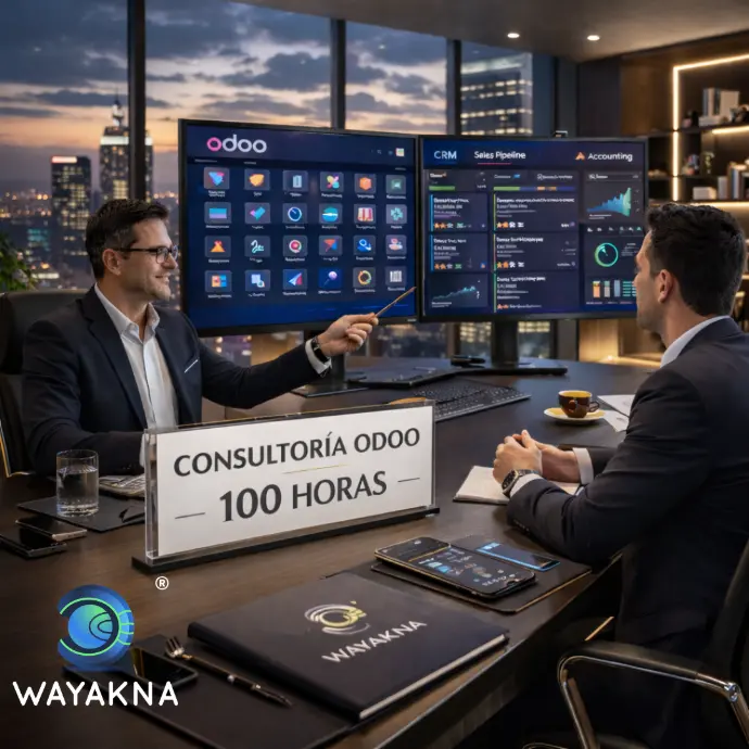 Plan Caminito - Paquete de 100 horas de consultoría funcional o técnica de Odoo