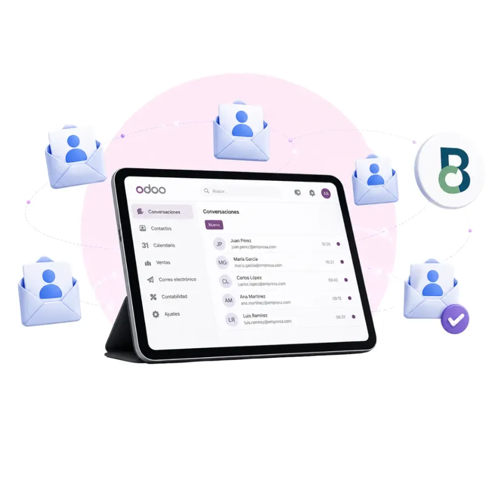 [BNCCBMAILBOXES] CorreoBox mailbox creation connector for Odoo - FREE with your Plan