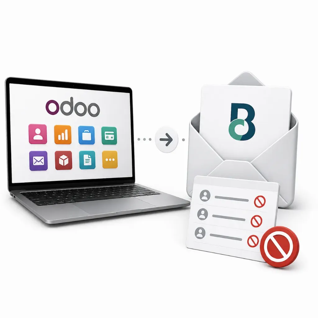 [BNCCBBLACKLISTM] CorreoBox email blacklist automation connector for Odoo (Monthly)