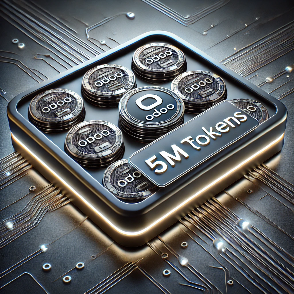 Paquete de 5M tokens de integración - 37% de descuento. La única solución de integración escalable para Odoo compatible con Odoo Enterprise Online Custom, Odoo.sh y OnPremise