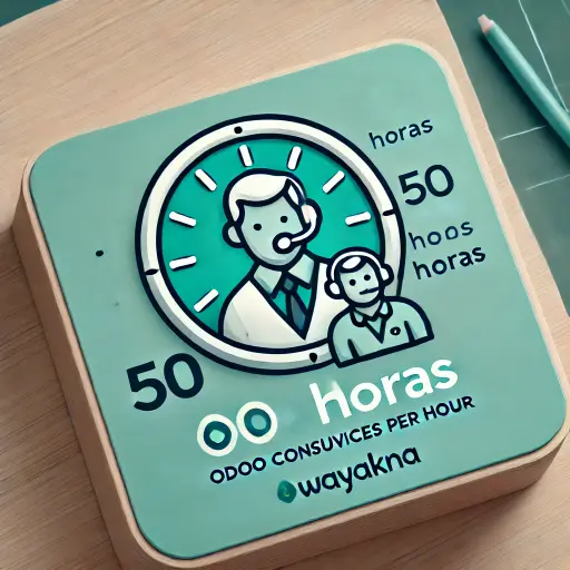 [ODOOHPACK0050] Plan Sendero - Paquete de 50 horas de consultoría funcional o técnica de Odoo