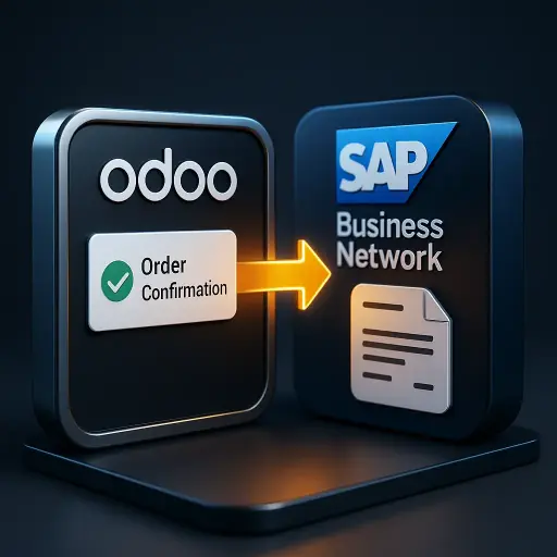 Conector SAP Business Network-a-Odoo por confirmar las ordenes de compras de tu cliente - también compatible con Odoo Enterprise Online, sin necesidad de Odoo.sh ni OnPremise